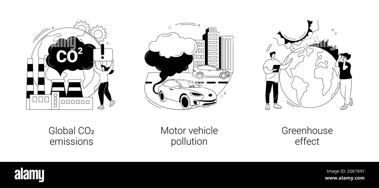 Air pollution abstract concept vector illustrations Stock Vector Image ...
