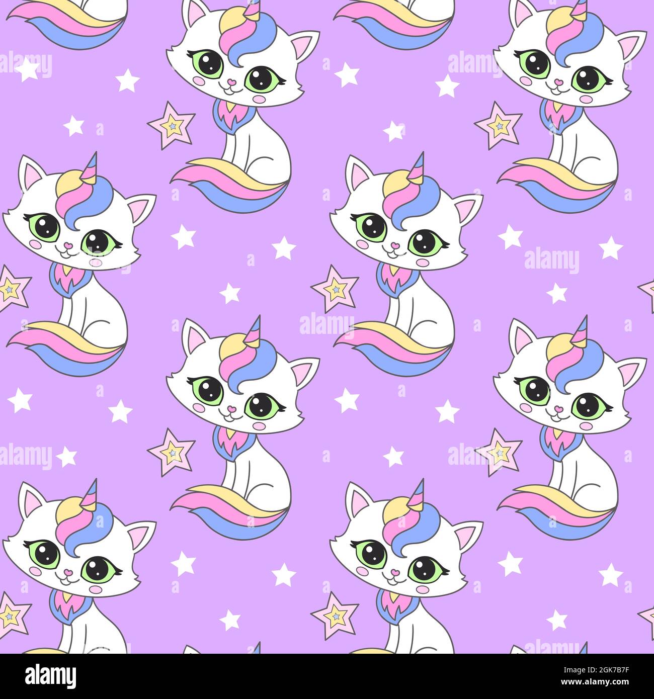 Amazoncom Cute Caticorn Unicorn Cat Design Rainbow Galaxy Background  PopSockets Swappable PopGrip  Cell Phones  Accessories