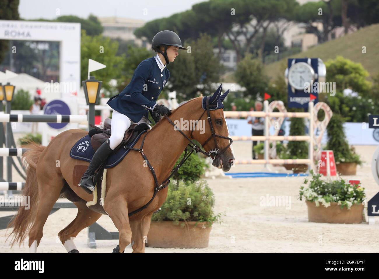 Rome, Italy. 10th Sep, 2021. Eve Jobs, daughter of the Apple founder