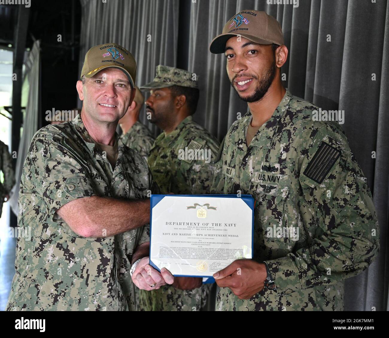DIEGO GARCIA, British Indian Ocean Territory (Aug. 27, 2021) – Capt ...