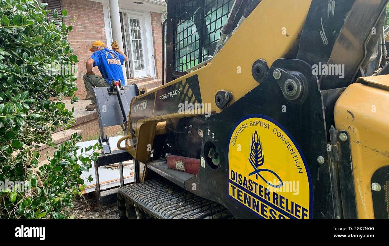 Waverly, TN (August 27, 2021) The Southern Baptist Disaster Relief