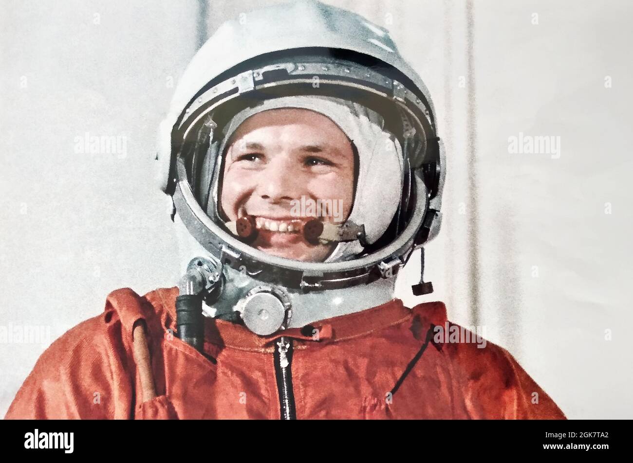 Yuri Gagarin. Stock Photo