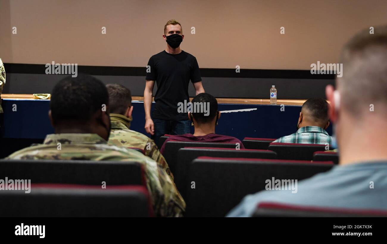 2nd Lt. Jason Brenholdt, a troop commander for a deployment chalk