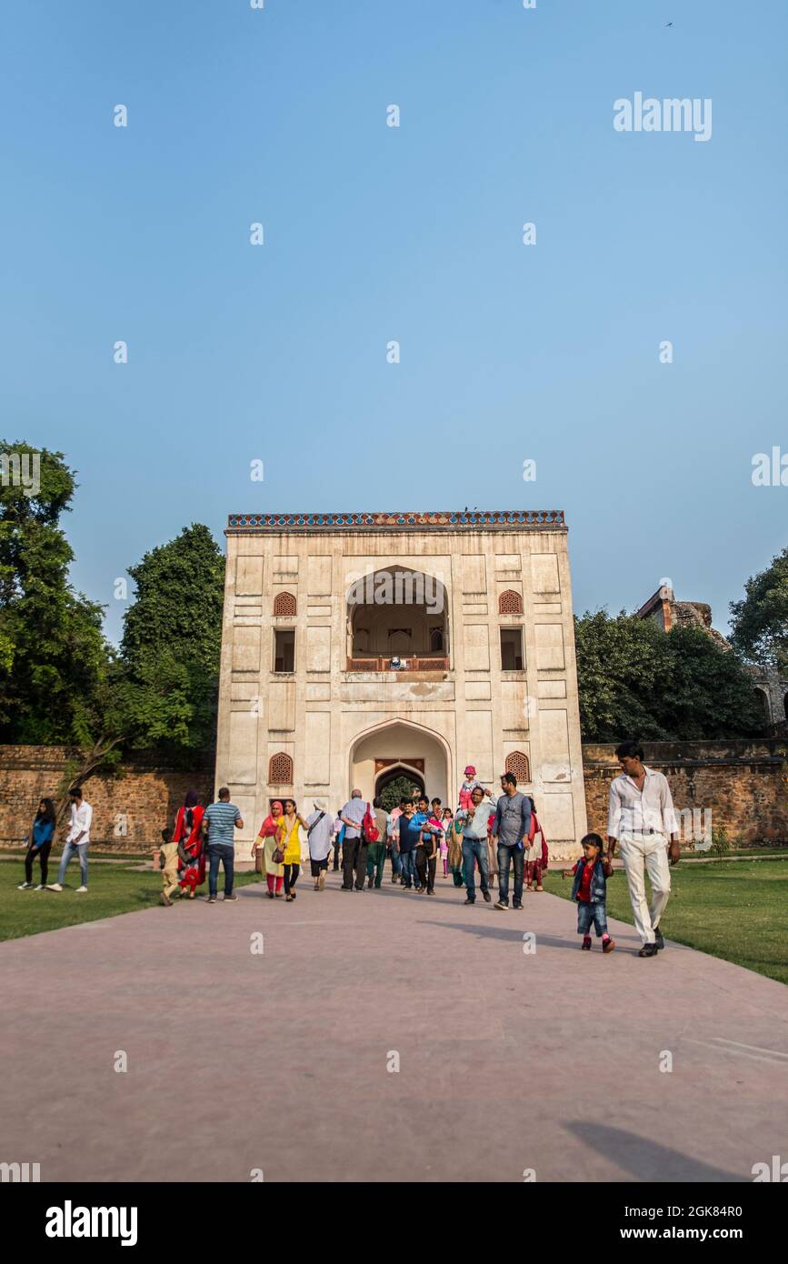 Humayuns tomb gate new hi-res stock photography and images - Alamy