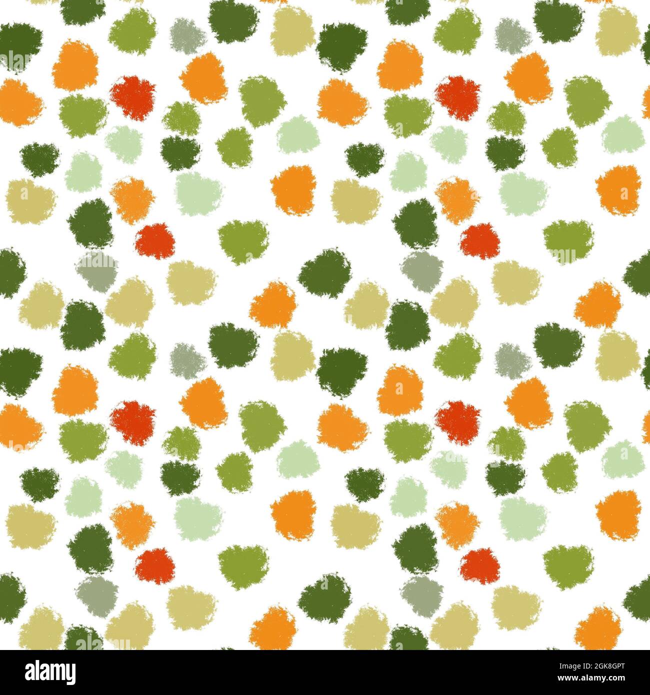 Illustration seamless pattern of decorative colorful shapes Stock Photo ...