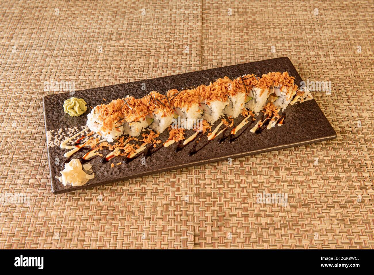 Crunchy Dragon Roll Sushi