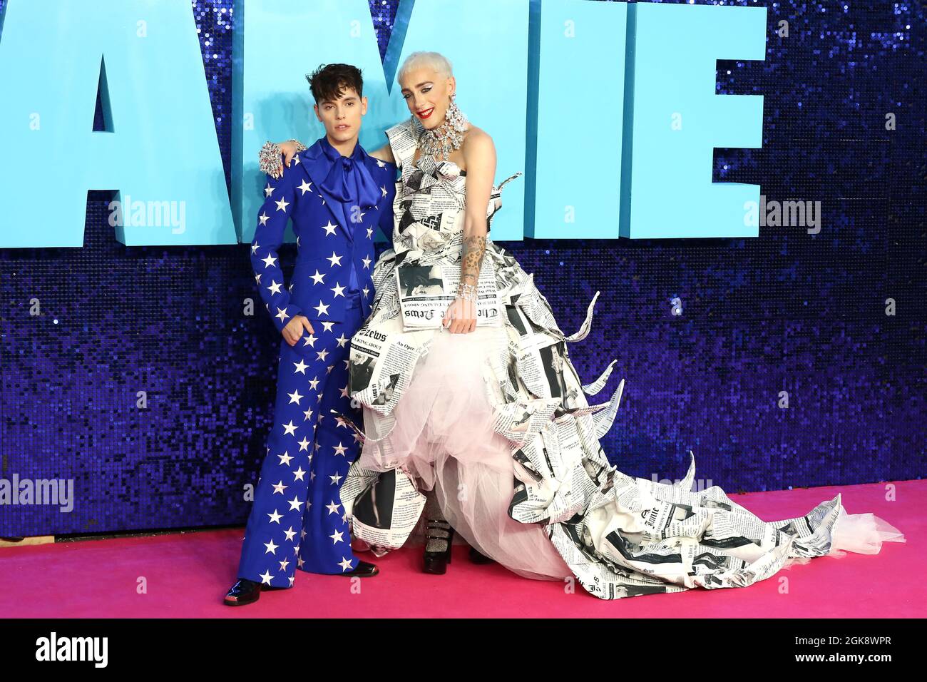 Max Harwood And Jamie Campbell Everybody S Talking About Jamie World Premiere Royal Festival Hall London Uk 13 September 2021 Photo By Richard Stock Photo Alamy