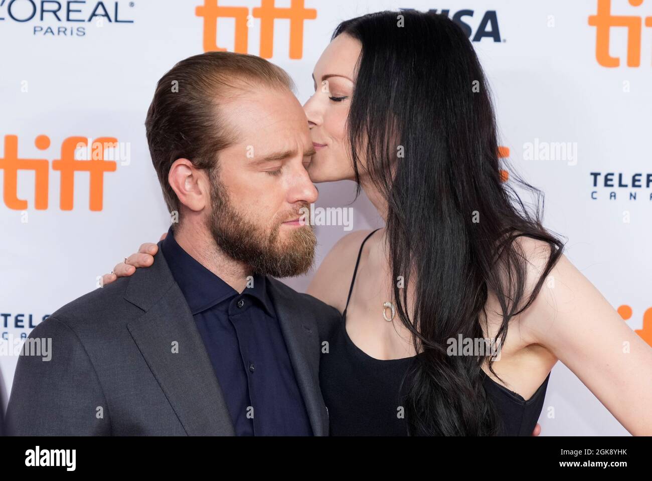 The Survivor 2021 Actors Laura Prepon and Ben Foster arrive for the premiere of "The Survivor"  at the Toronto International Film Festival (TIFF) in Toronto, Ontario,  Canada September 13, 2021. REUTERS/Mark Blinch Stock Photo - Alamy