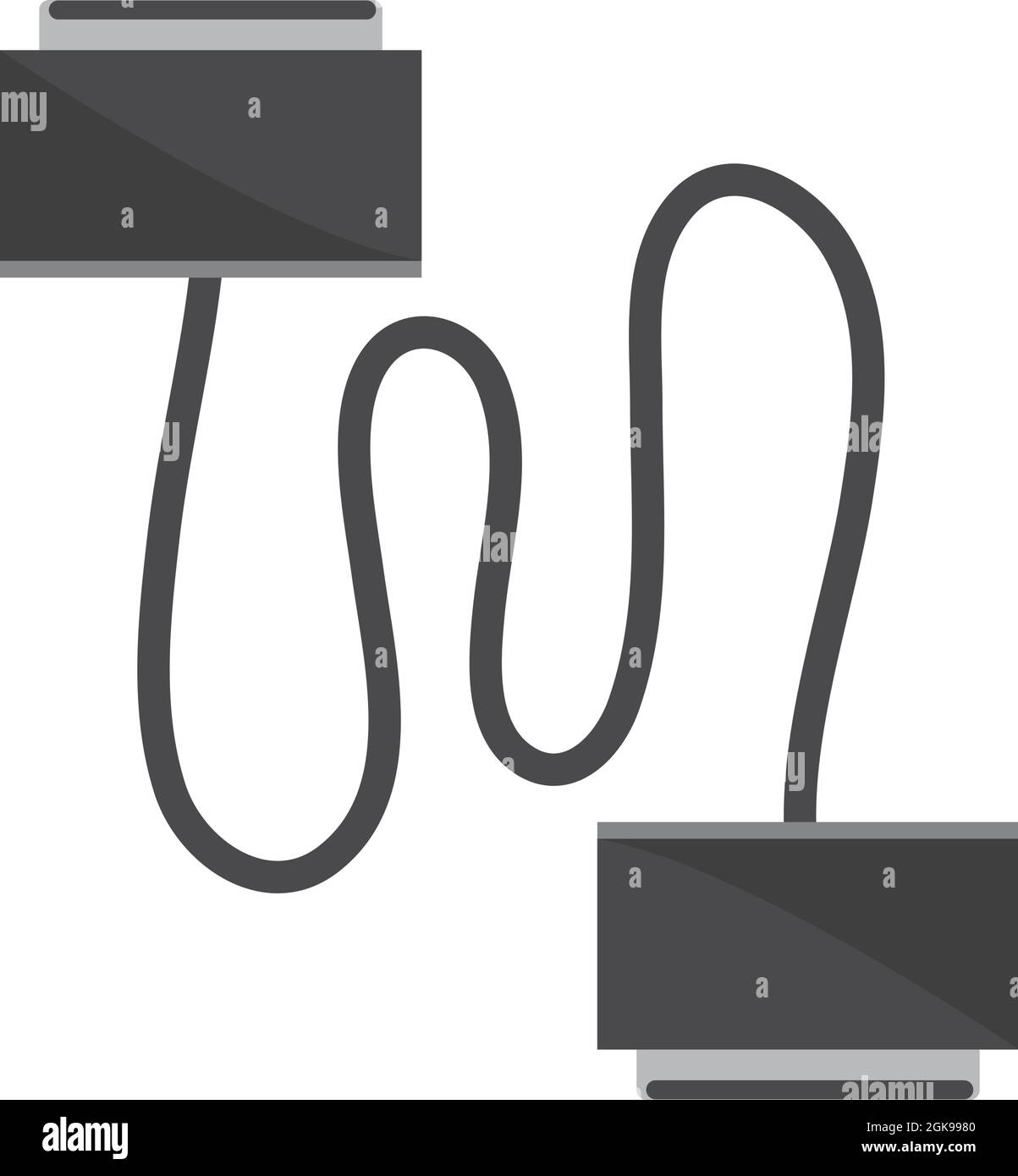 computer energy cable Stock Vector Image & Art - Alamy