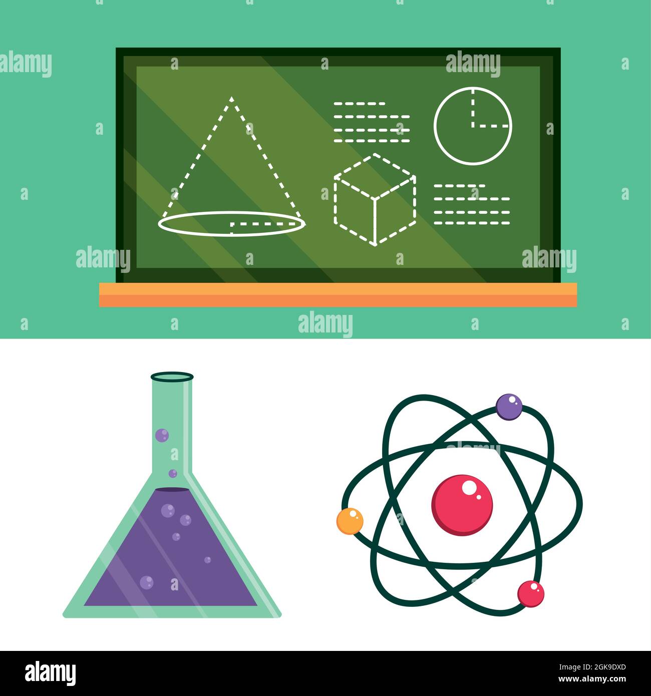 education school icons Stock Vector Image & Art - Alamy