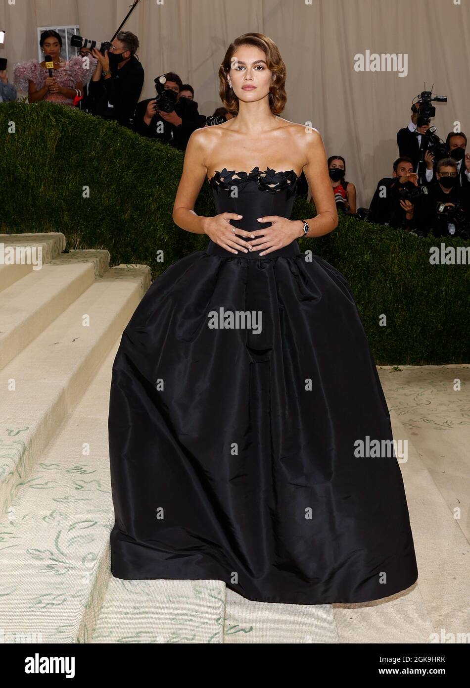 New York, United States. 13th Sep, 2021. Kaia Gerber arrives for The ...