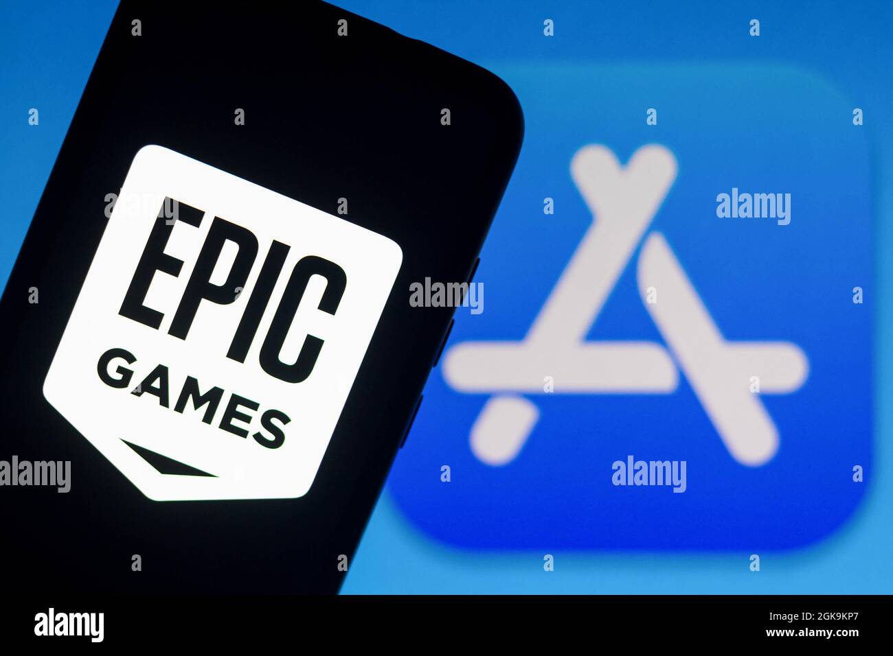 In this photo illustration, a Rockstar Games Inc logo of a video game  publisher is seen on a smartphone and a computer screen. (Photo by Pavlo  Gonchar / SOPA Images/Sipa USA Stock