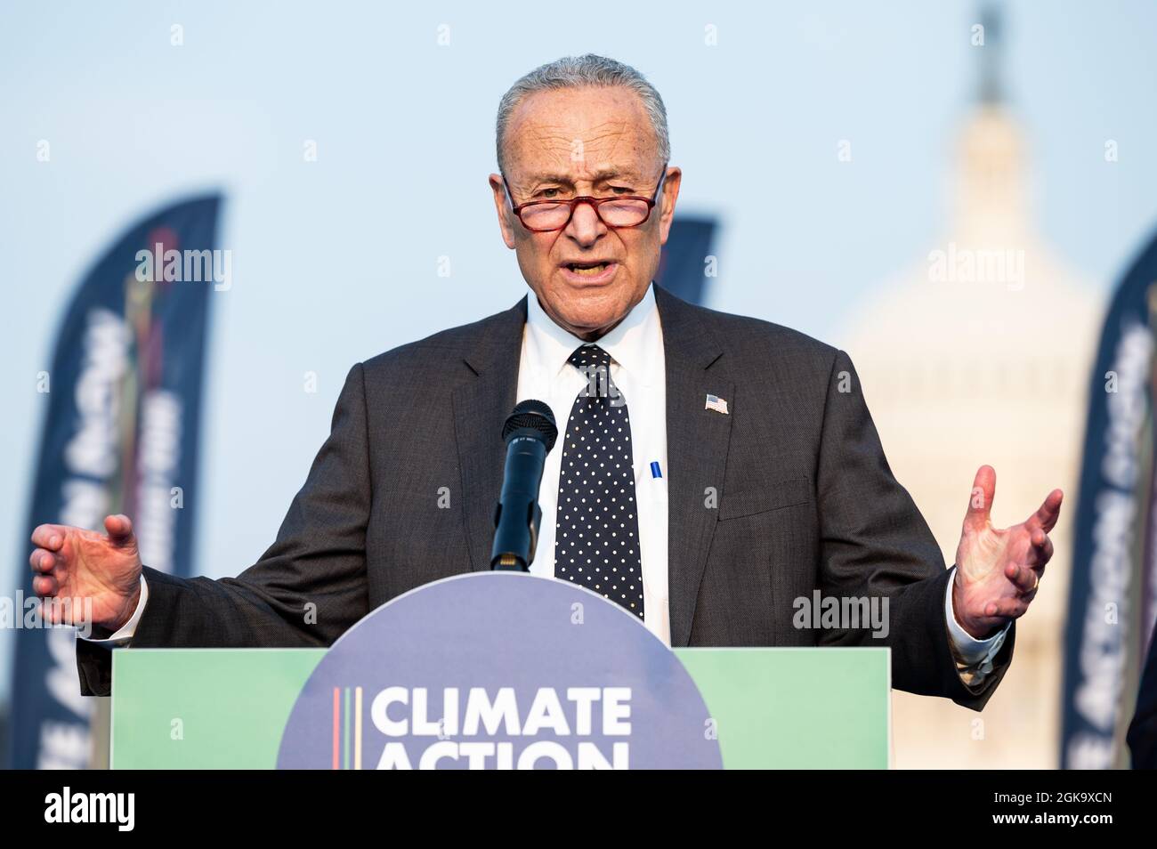 Washington, United States. 13th Sep, 2021. Senate Majority Leader Chuck ...