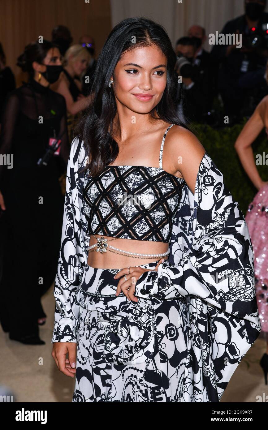 New York, USA. 13th Sep, 2021. Emma Raducanu walking on the red carpet