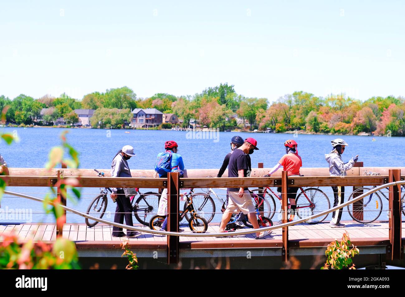 Richmond park and cycle hires stock photography and images Alamy