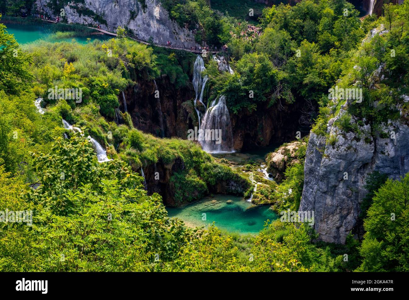 Plitvice Lakes, Croatia Stock Photo