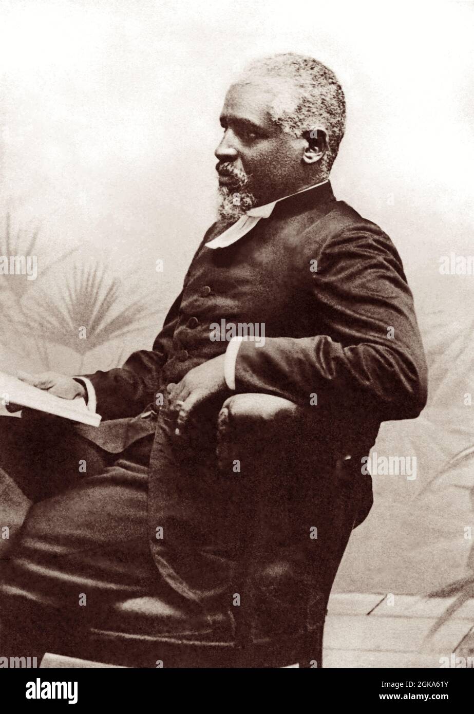 Pastor Twoldo Medhen (Tewolde-Medhin Gebre-Medhin) (1860–1930), evangelical pastor, educator, leader and Bible translator associated with the Swedish Evangelical Mission and the Ethiopian Orthodox Church in East Africa. Stock Photo