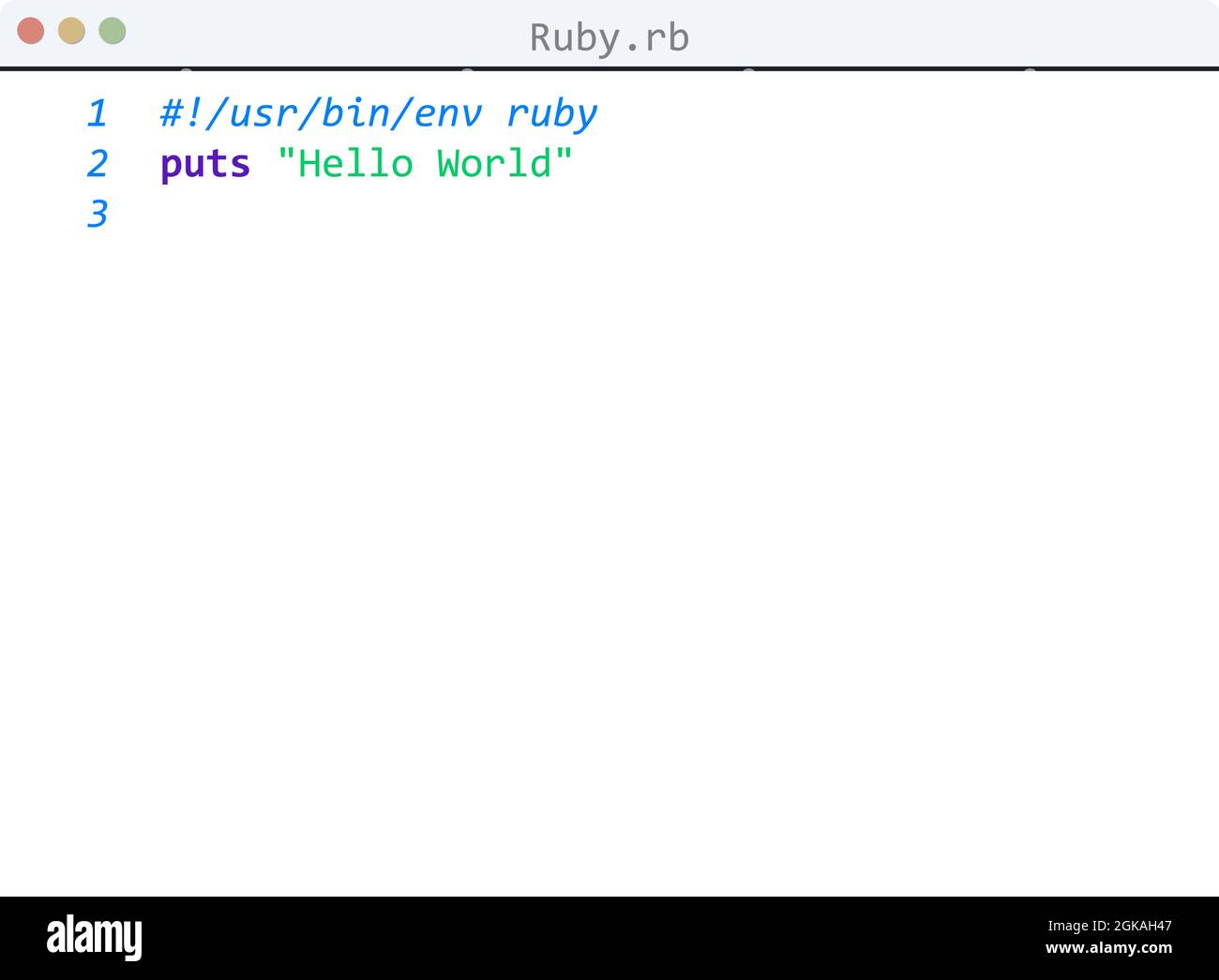 helloworld.rb - How to run Ruby Sample Code using  - Visa