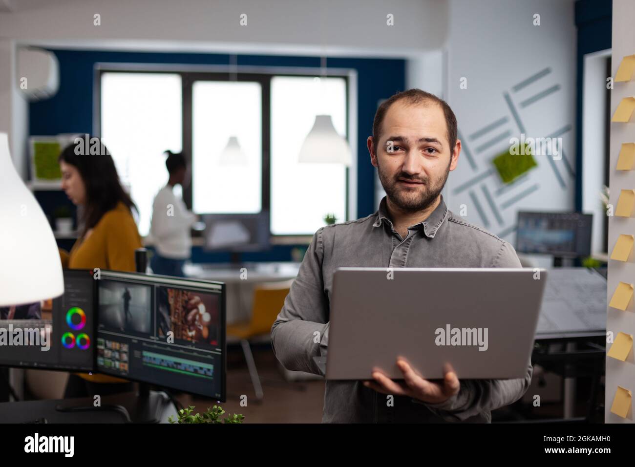 Studio  Editor Stock Photo - Alamy