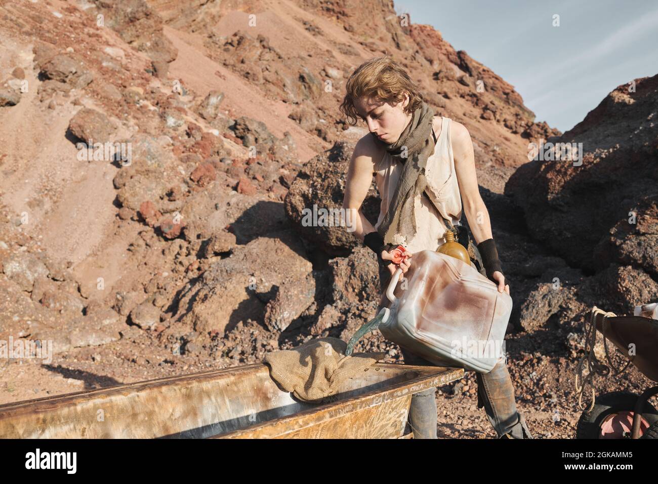 Filling mud bath hi-res stock photography and images - Alamy