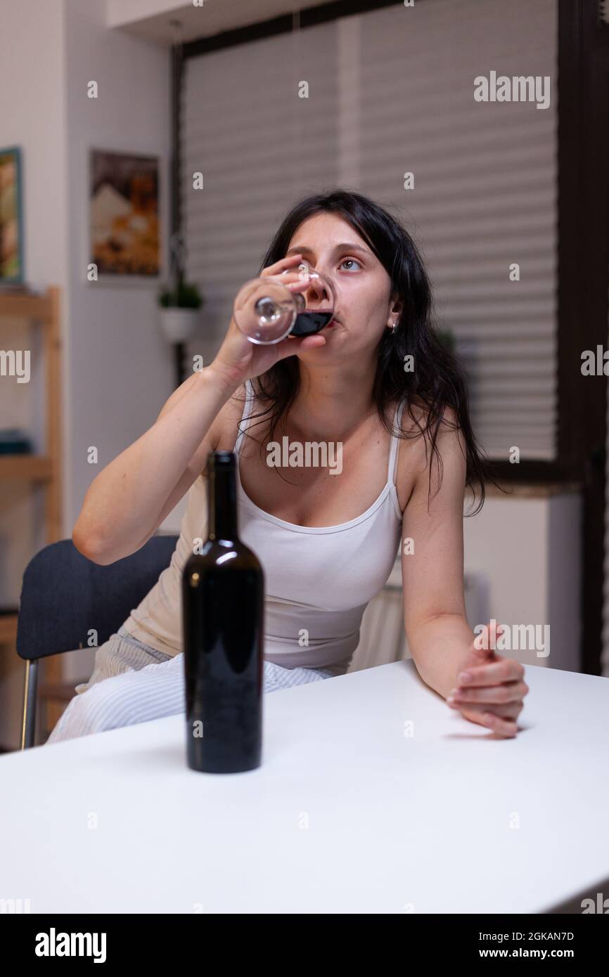 Alcoholic woman hires stock photography and images Alamy