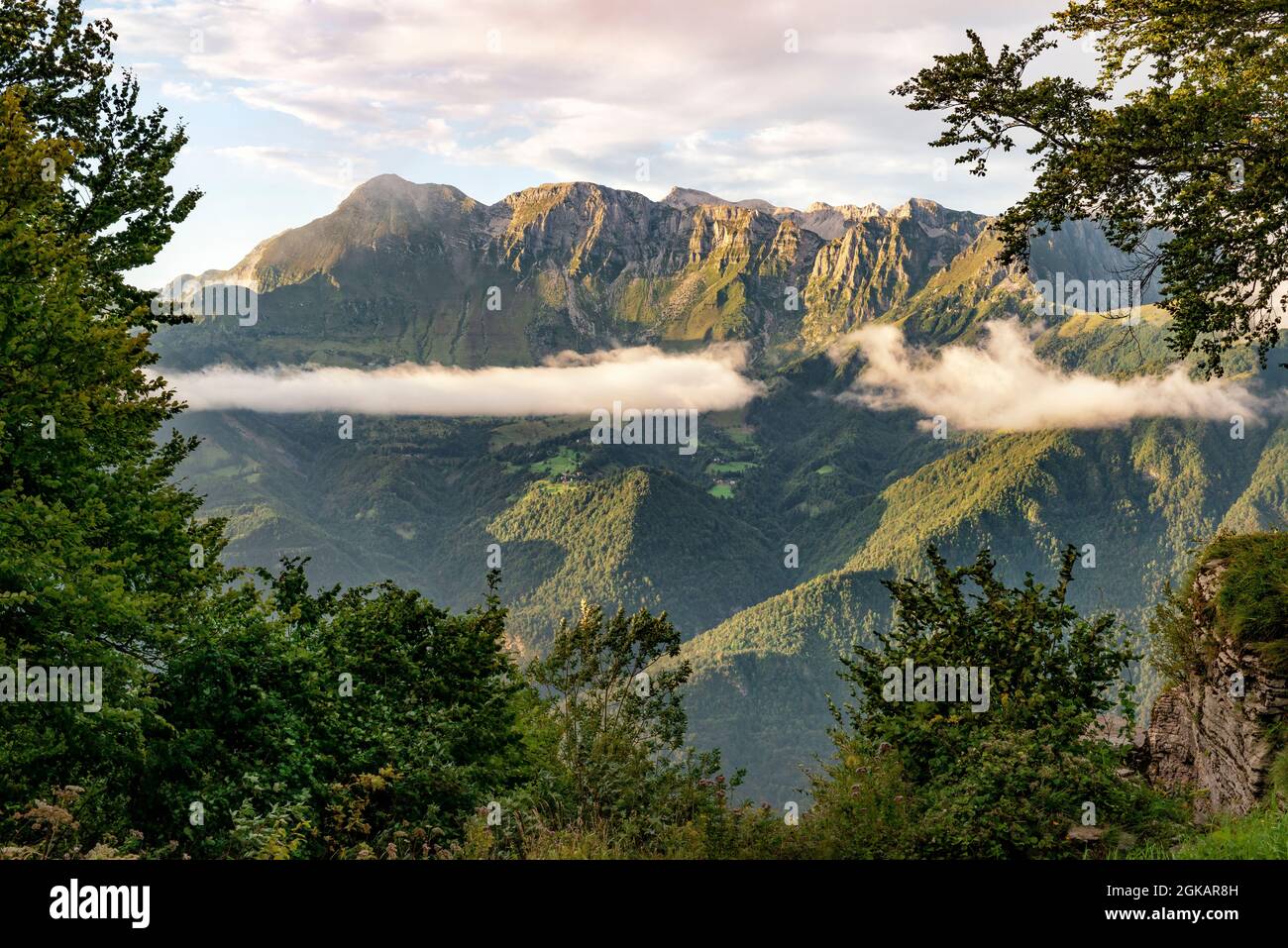 Stunning landscape in alps hi-res stock photography and images - Alamy