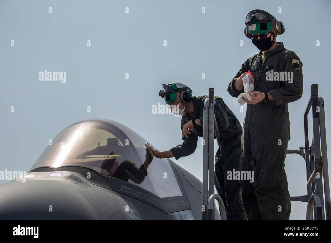 210303MUY8351026 AL UDEID AIR BASE, Qatar (March 3, 2021) U.S. Marine Corps Lance Cpl