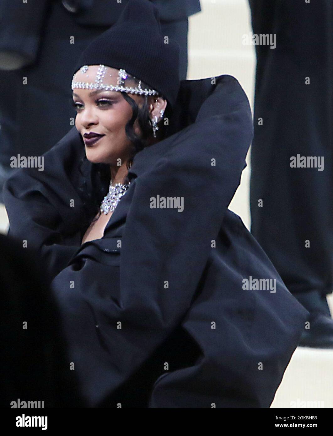 September 13, 2021.Rihanna attend The 2021 Met Gala Celebrating In America: A Lexicon Of Fashion atMetropolitan Museum of Art in New York September 13, 2021 Credit:RW/MediaPunch Stock Photo