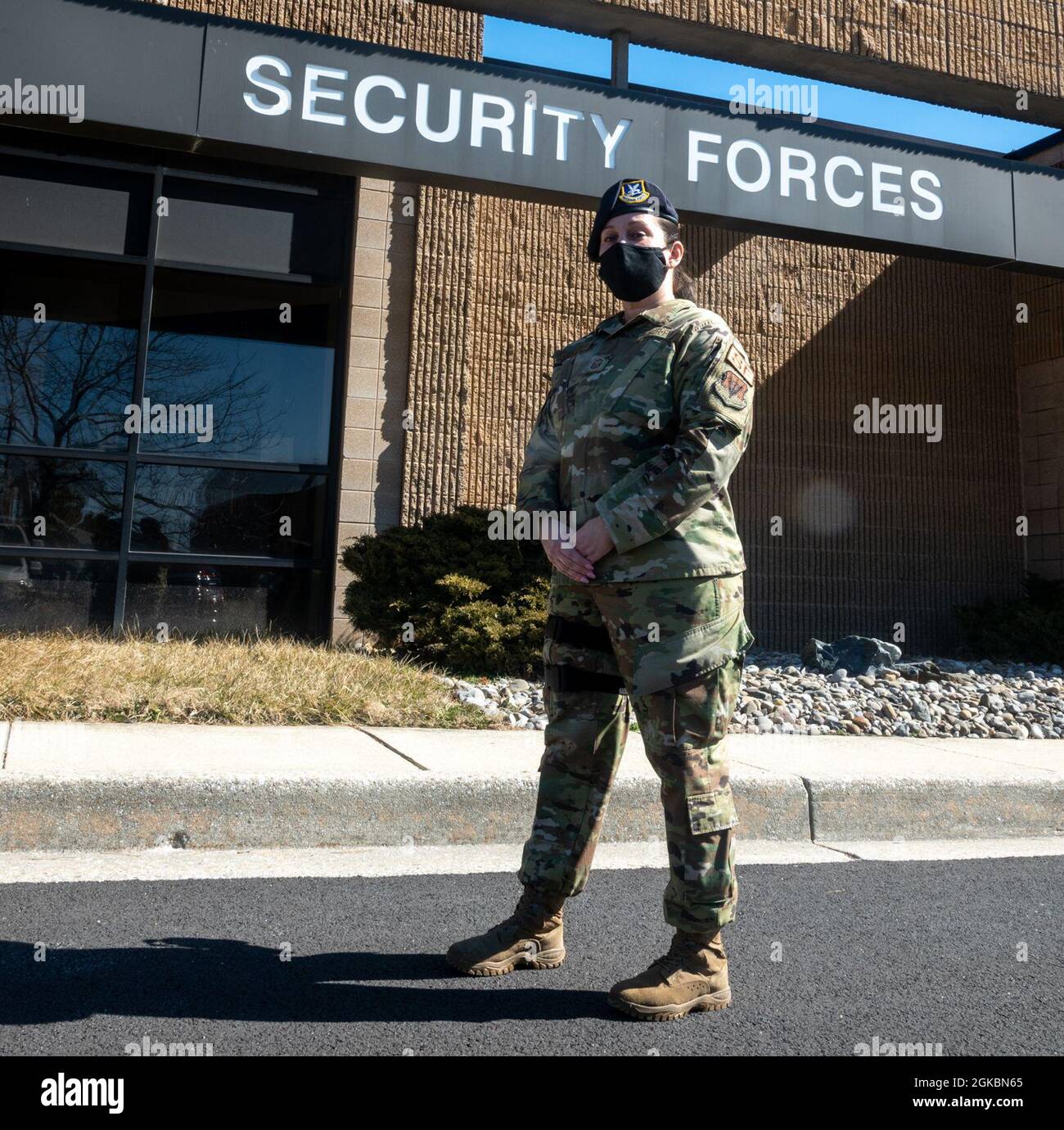 Wanda Guard U.S. Air Force Master Sgt. Wanda Rodriguez, 175th Security Forces plans ...