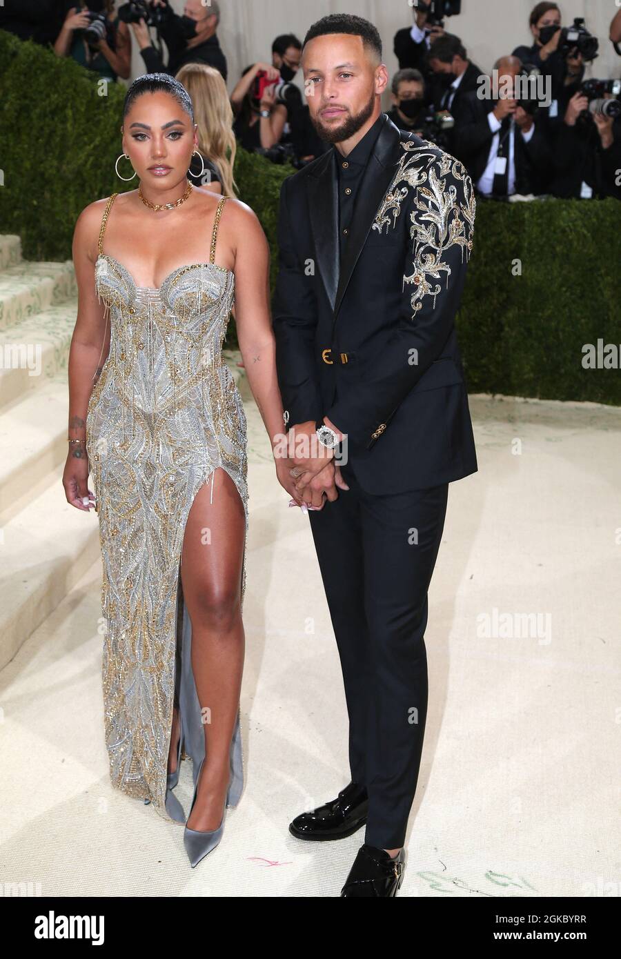 New York, USA. 13th Sep 2021. Stephen Curry attending the Metropolitan