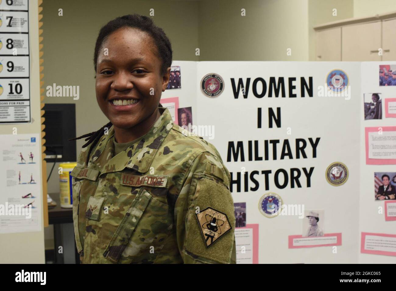 Airman 1st Class Chrislande DeRavil, 341st Medical Group pediatric