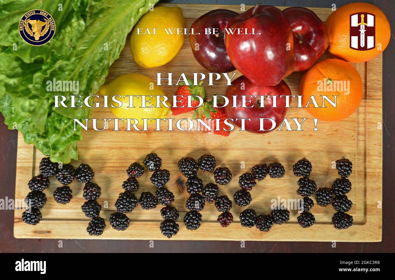 National Registered Dietitian Nutritionist Day Stock Photo Alamy