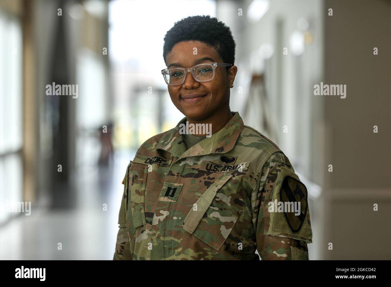 Capt. Laurian Dezir, Headquarters and Headquarters Battalion, 1st