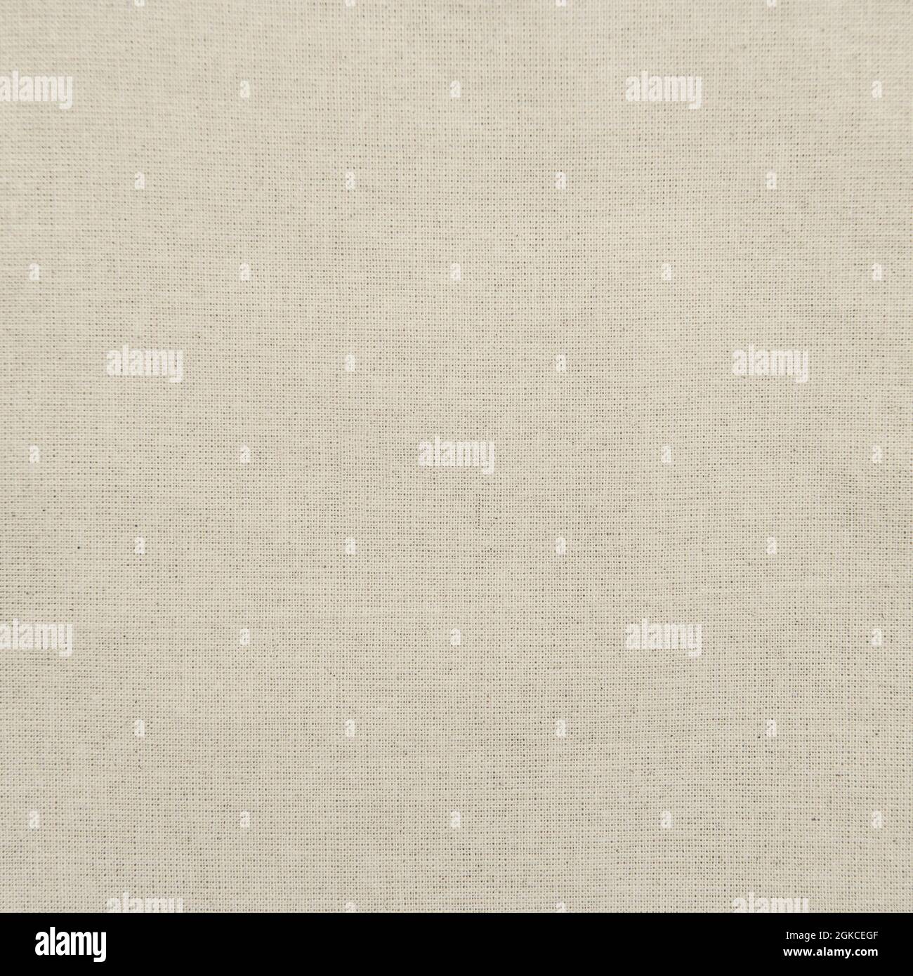 Canvas texture background. Nature colored linen fabric Stock Photo