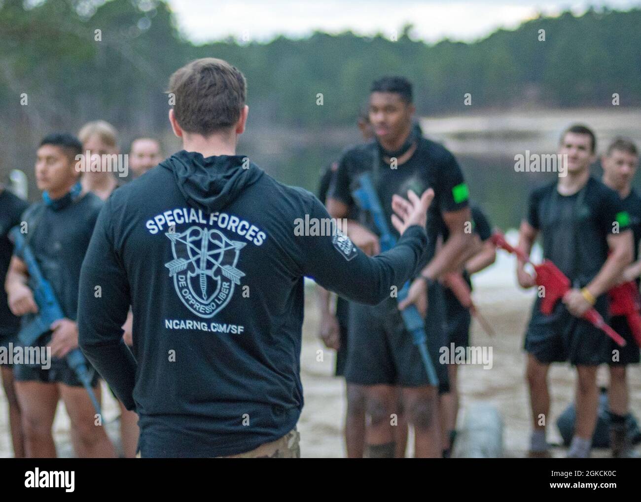 U.S. Army Staff Sgt. Sam Blackman, a North Carolina Army National Guard