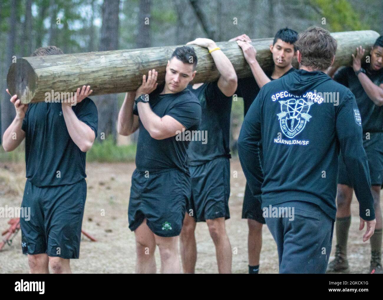 Sgt. 1st Class Charlie Stetson, a North Carolina Army National Guard