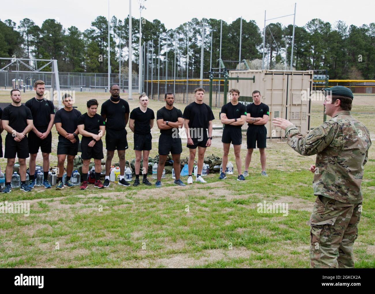 Sgt. 1st Class Charlie Stetson, a North Carolina Army National Guard