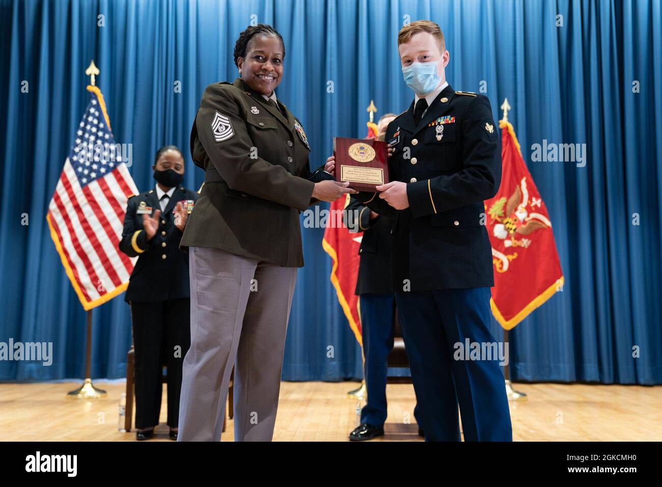 2021 Maryland Army National Guard Best Warrior Competition awards
