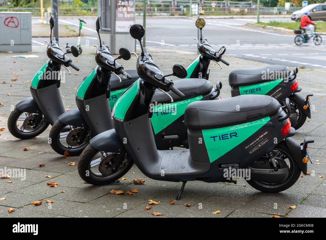 Renting scooters hires stock photography and images Alamy