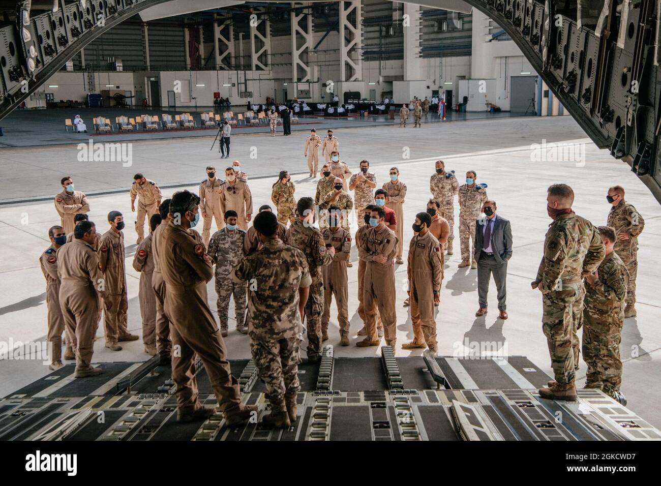 Members of the 379th Expeditionary Aeromedical Evacuation Squadron ...