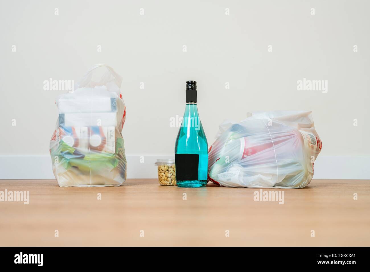 Grocery bags on floor hires stock photography and images Alamy