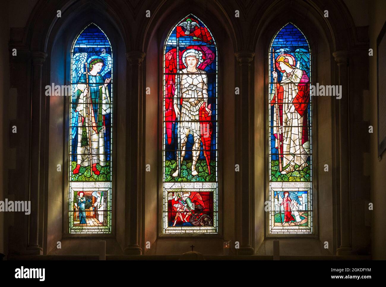 Stained glass window by Sir Edward Burne - Jones in St Margarets church ...