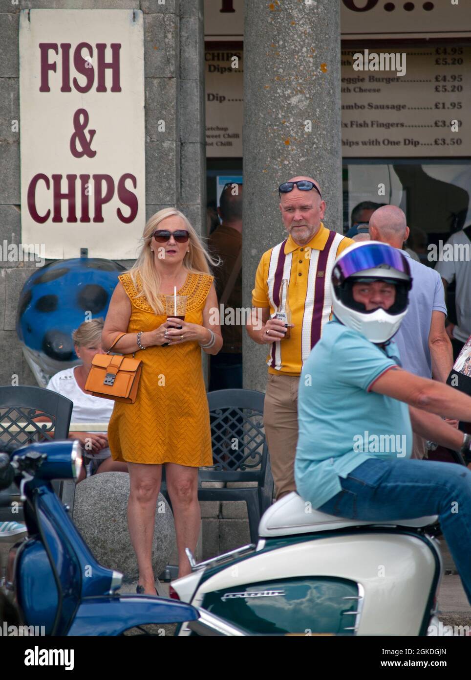 Fish & chips in Brighton Stock Photo Alamy