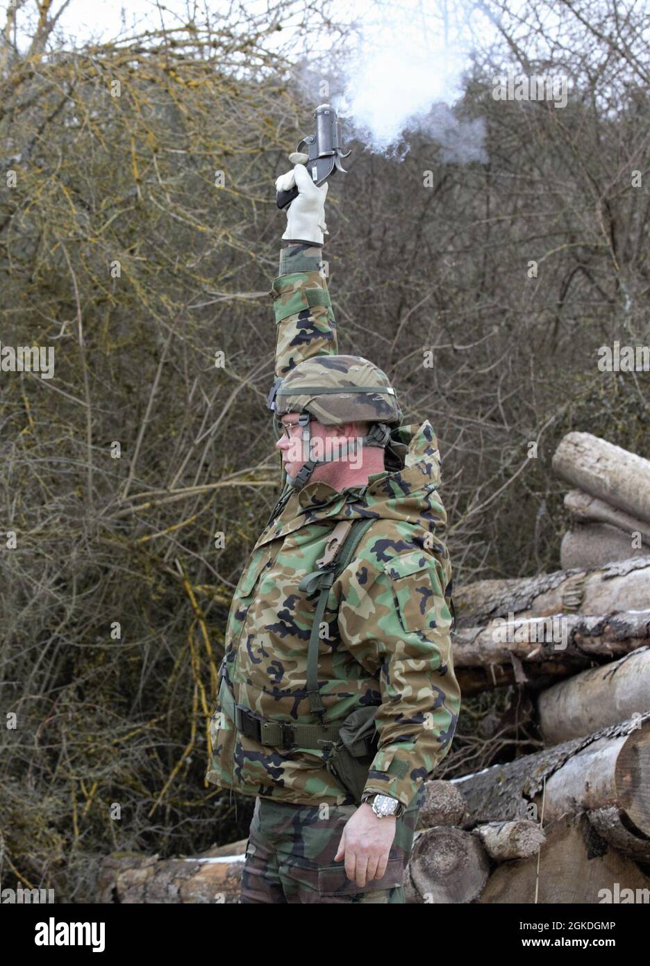 Pyrotechnic Training Matteis Saet, assigned to the Joint Multinational Readiness Center ...