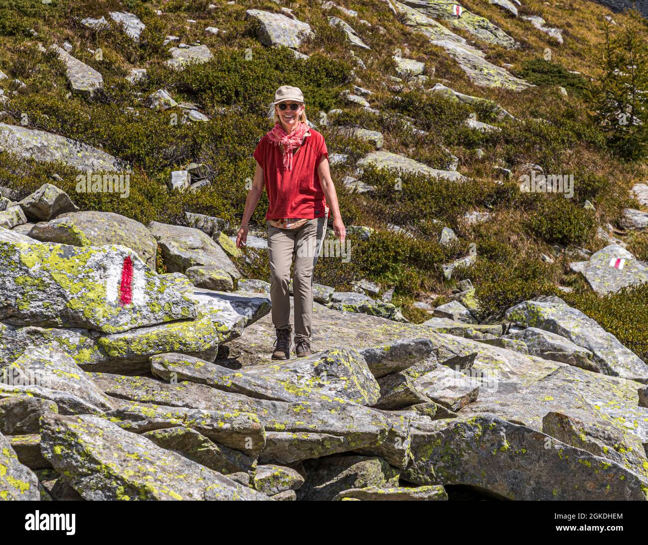 Ticino high mountains, Circolo della Rovana, Switzerland Stock Photo