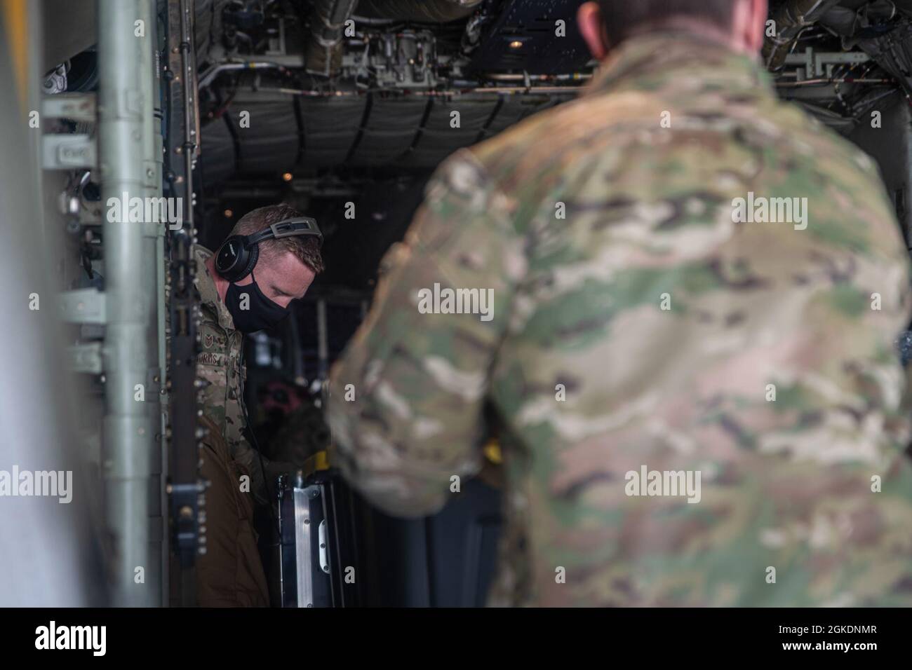 U.S. Air Force Tech. Sgt. Alex Morris, 79th Rescue Squadron HC-130J ...