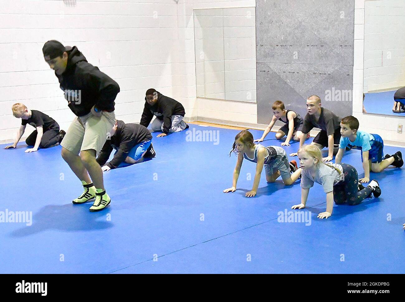 Fort polks youth wrestling team hires stock photography and images Alamy