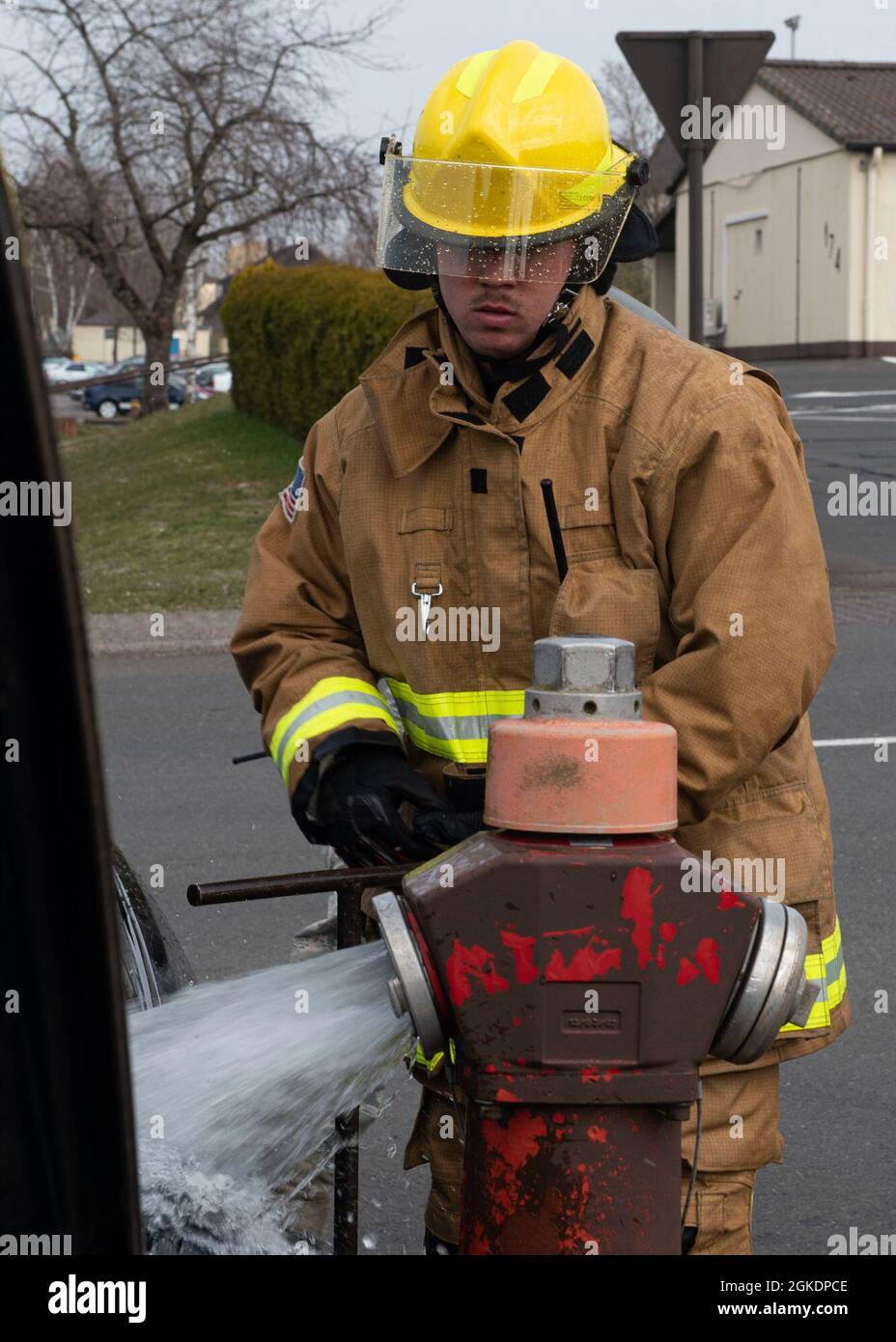 U.S. Air Force Airman 1st Class Isaac Painter, 52nd Fire and Emergency