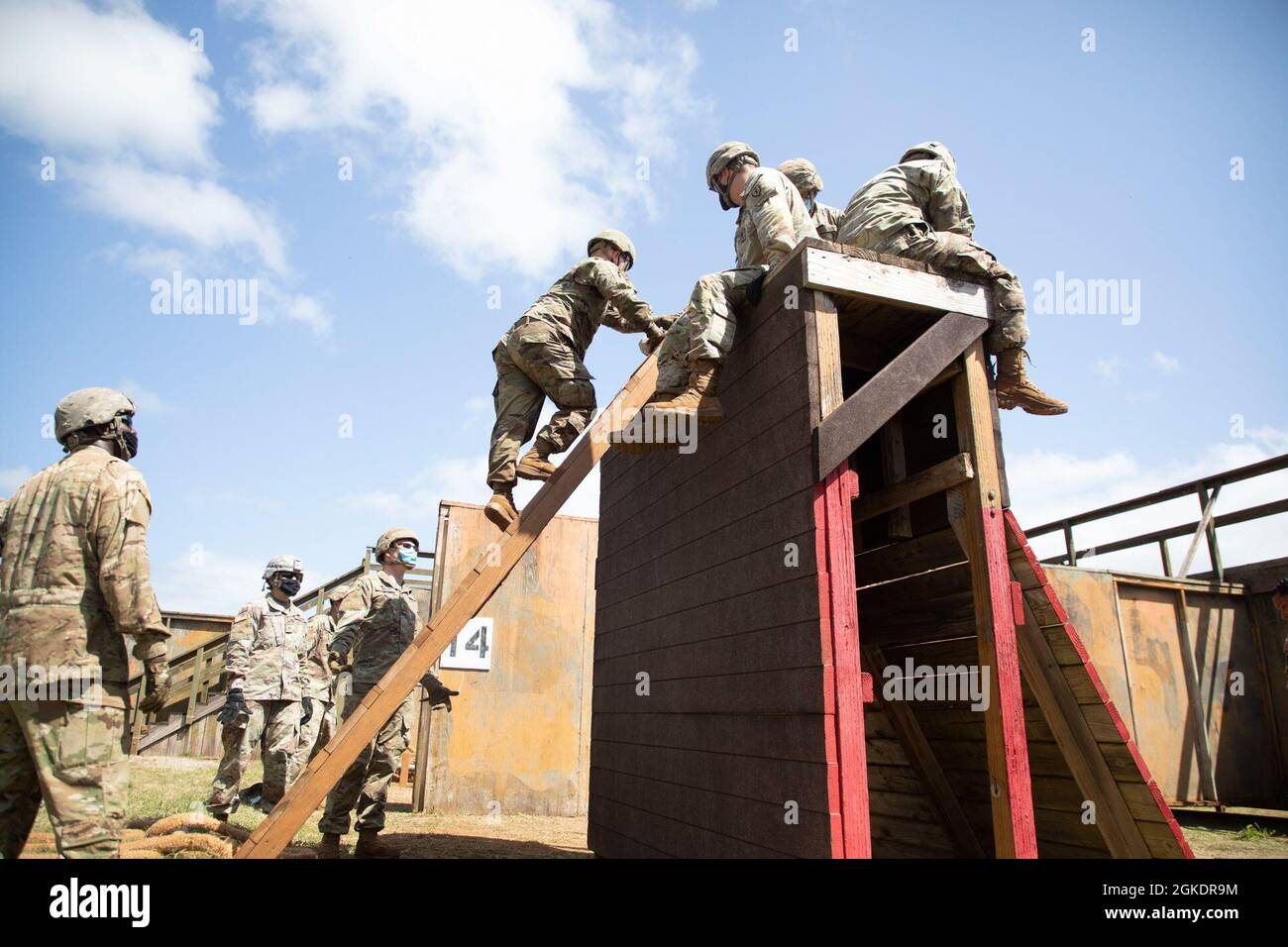 25th Combat Aviation Brigade Soldiers conduct training at the Leader
