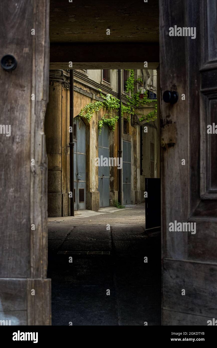 Vertical shot abandoned village hi-res stock photography and images - Alamy
